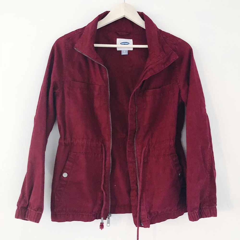 Maroon Old Navy jacket